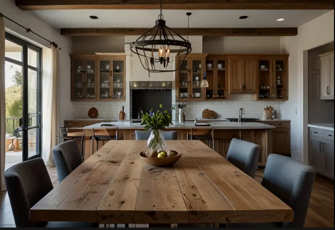 Farmhouse Dining Area