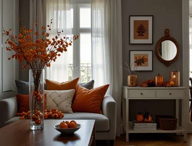 Autumn Decor Ideas for Small Apartments