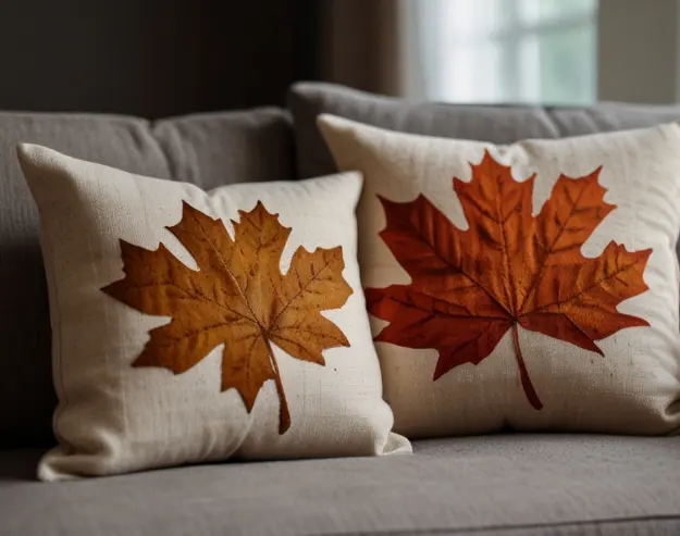 Autumn-Themed Pillows