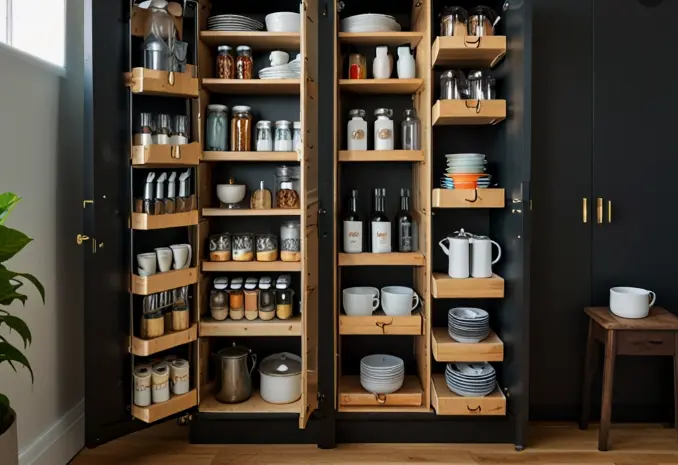 Creative Kitchen Storage