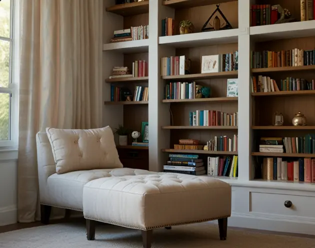 Built-in Bookshelves