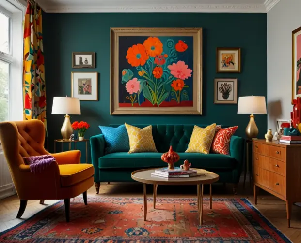 Bold Colors and Whimsical Art