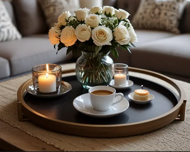 Elegant Tray Arrangement