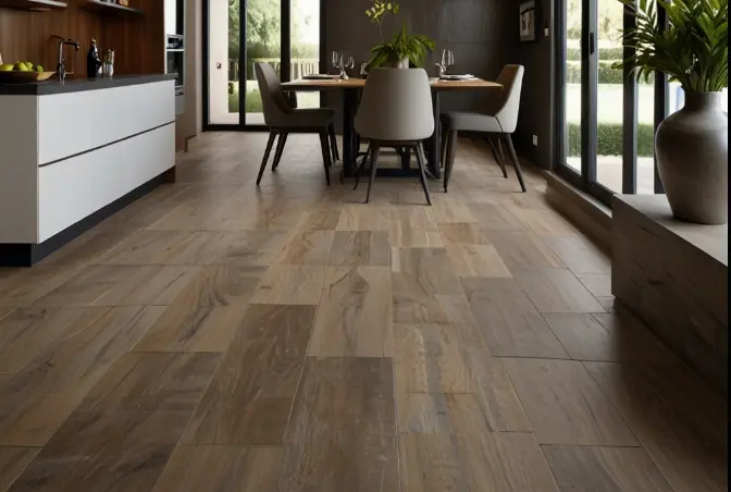 Porcelain Tile Flooring for Durability and Style