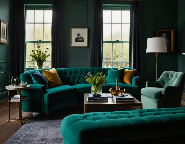 Emerald Green Sofas