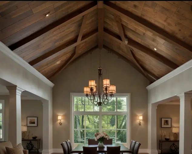 Vaulted Ceilings: Adding Height and Light