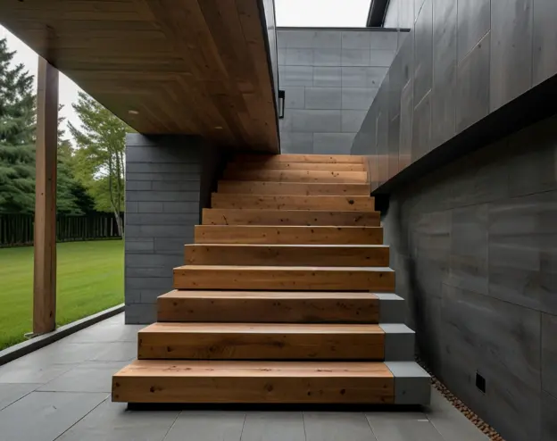 Floating Stairs for a Modern Touch