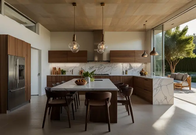 Light-Filled Kitchen