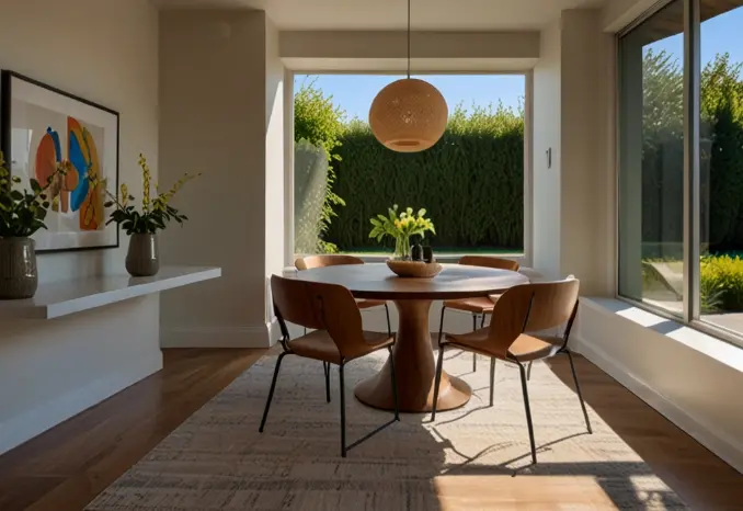 Inviting Breakfast Nook