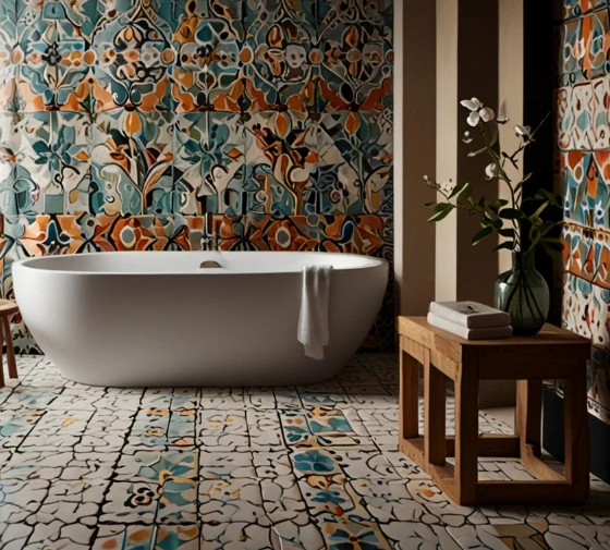 Moroccan-Inspired Tiles