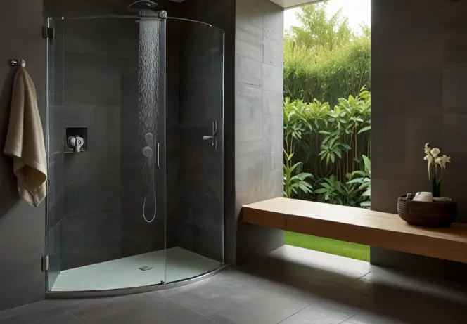 Walk-In Showers with No Door