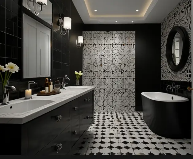 Black and White Tile for Timeless Appeal