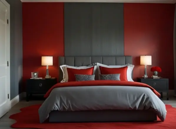 Red and Gray Color Palette for Modern Appeal