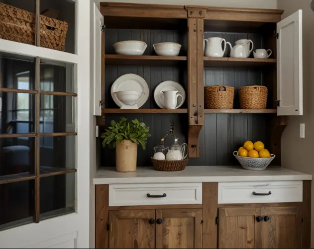 Farmhouse Style with Rustic Wood Accents