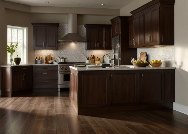 Dark Walnut Elegance