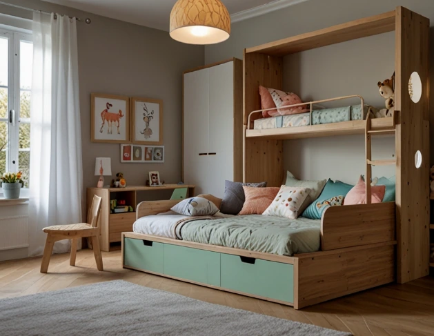 Multi-Functional Furniture for Toddler Bedrooms