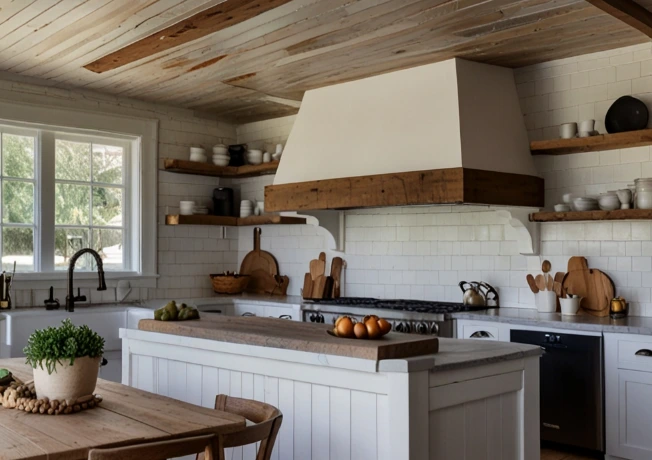 White Shiplap Hood