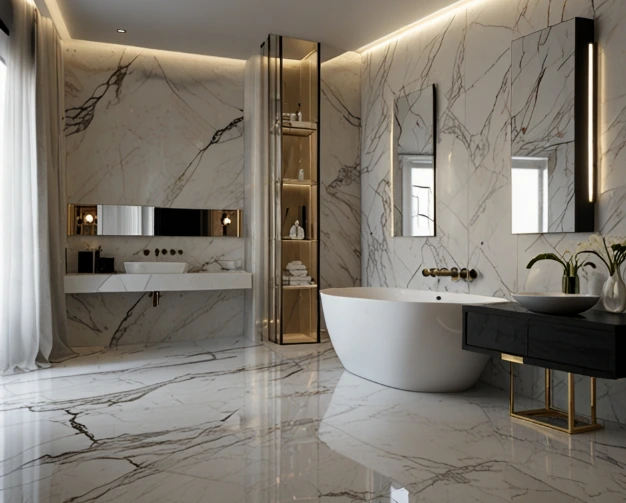 Minimalist Marble Design