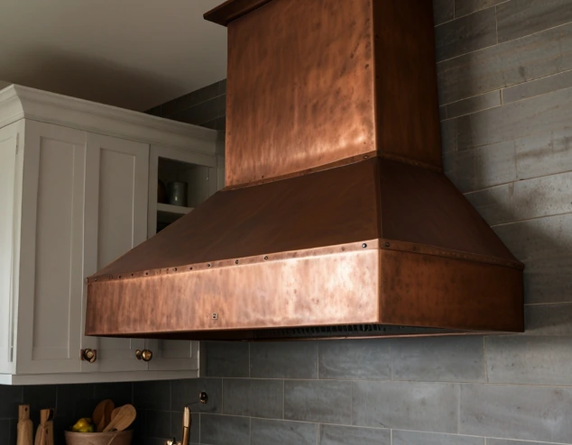 Copper Range Hood