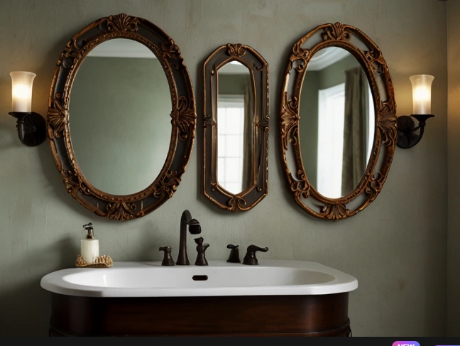 Mirrors with Unique Frames