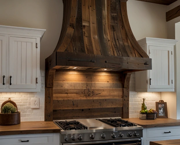 Reclaimed Wood Hood