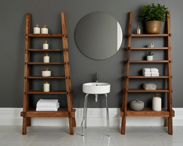 Ladder Shelf for Stylish Storage