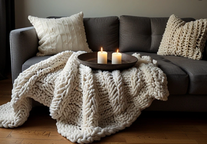 Chunky Knit Blankets