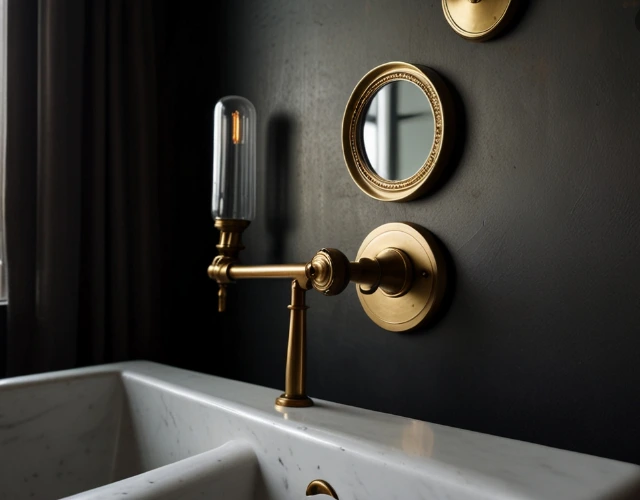 Vintage Brass Fixtures