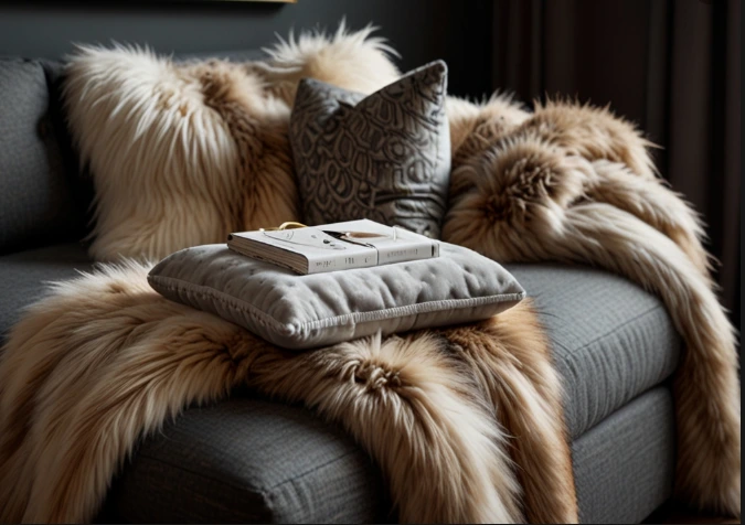 Faux Fur Throws for Luxe Comfort