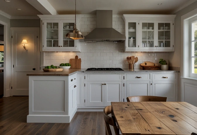 Classic White Cabinets