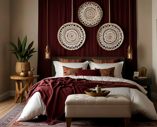 Boho Burgundy Dream