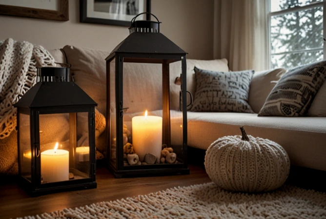 Lanterns for a Rustic Vibe