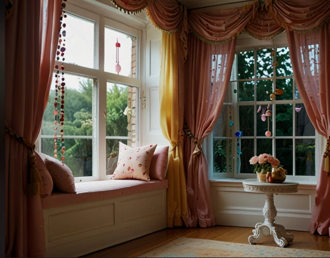 Whimsical Window Treatment