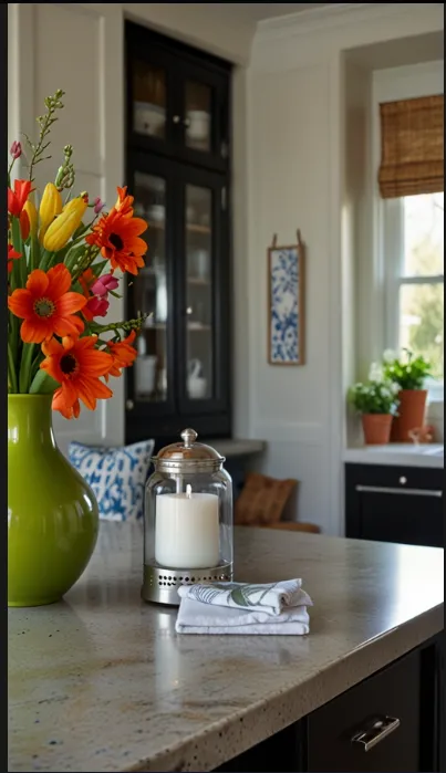 Inject Seasonal Heat into Your Kitchen Island