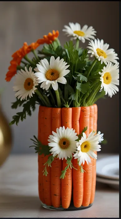 THE ULTIMATE SHOW STOPPER CARROT FLOWER VASE