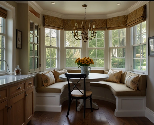 Cozy Window Seat Dining