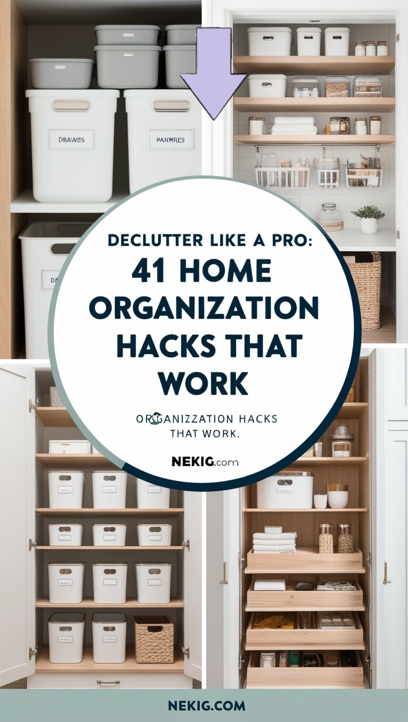 Home Organization Hacks That Work