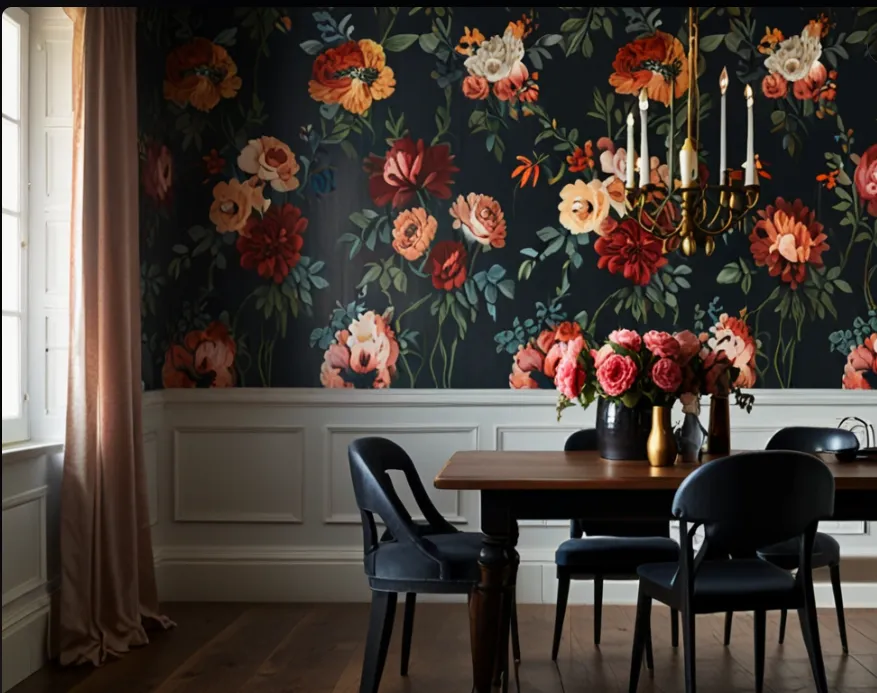 Moody Florals = Instant Drama