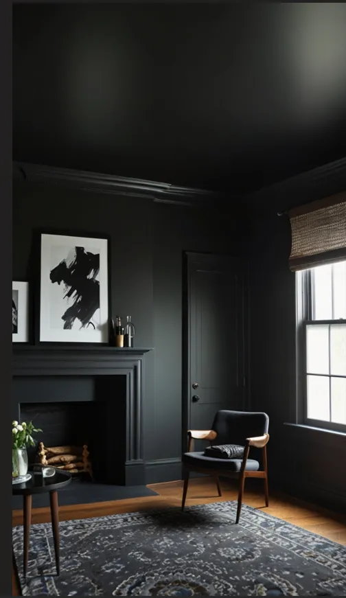 Moody Charcoal or Black for Drama