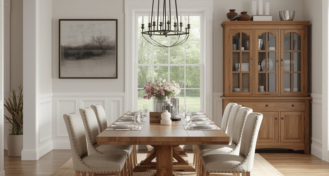 farmhouse dining table