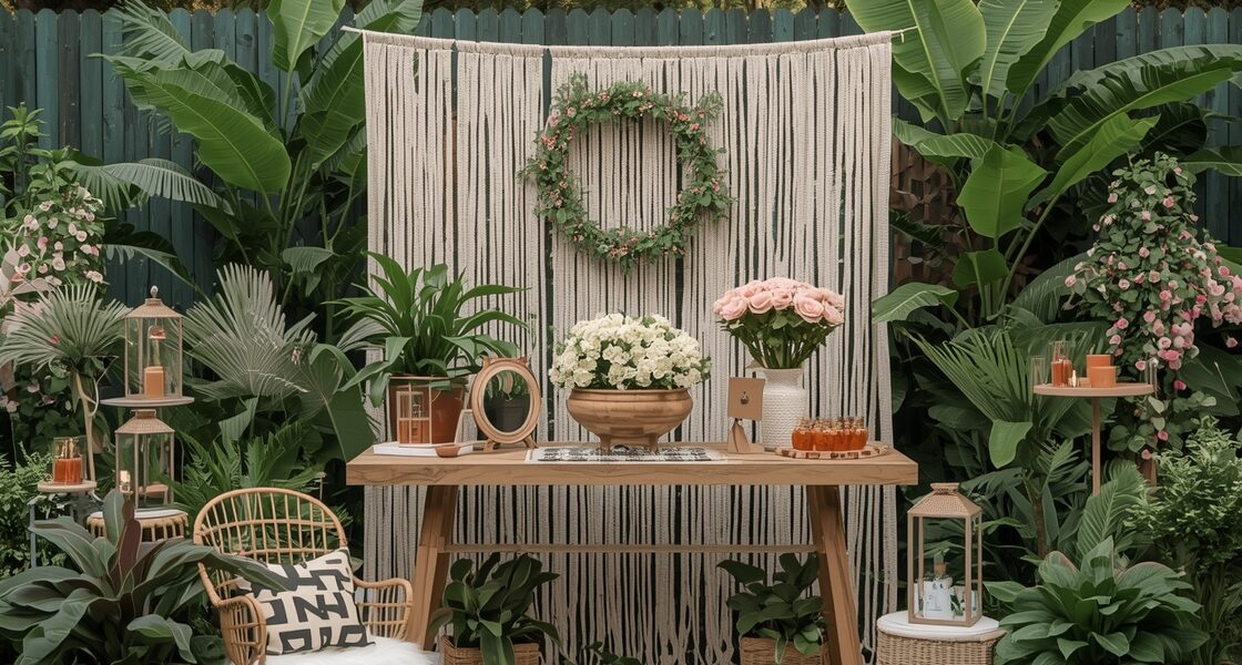 garden party decor