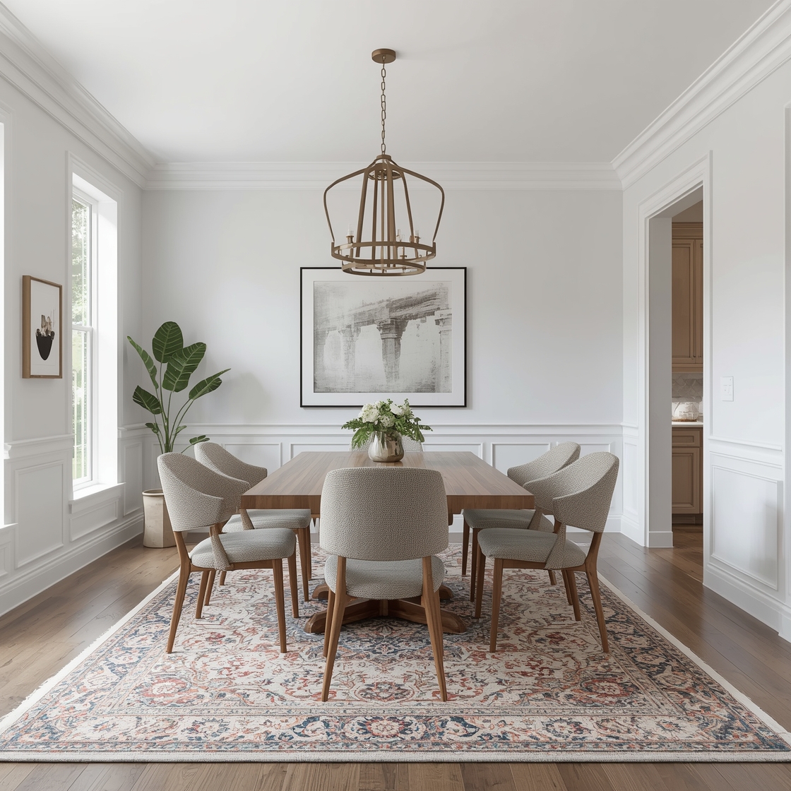 Rug Size for Dining Table