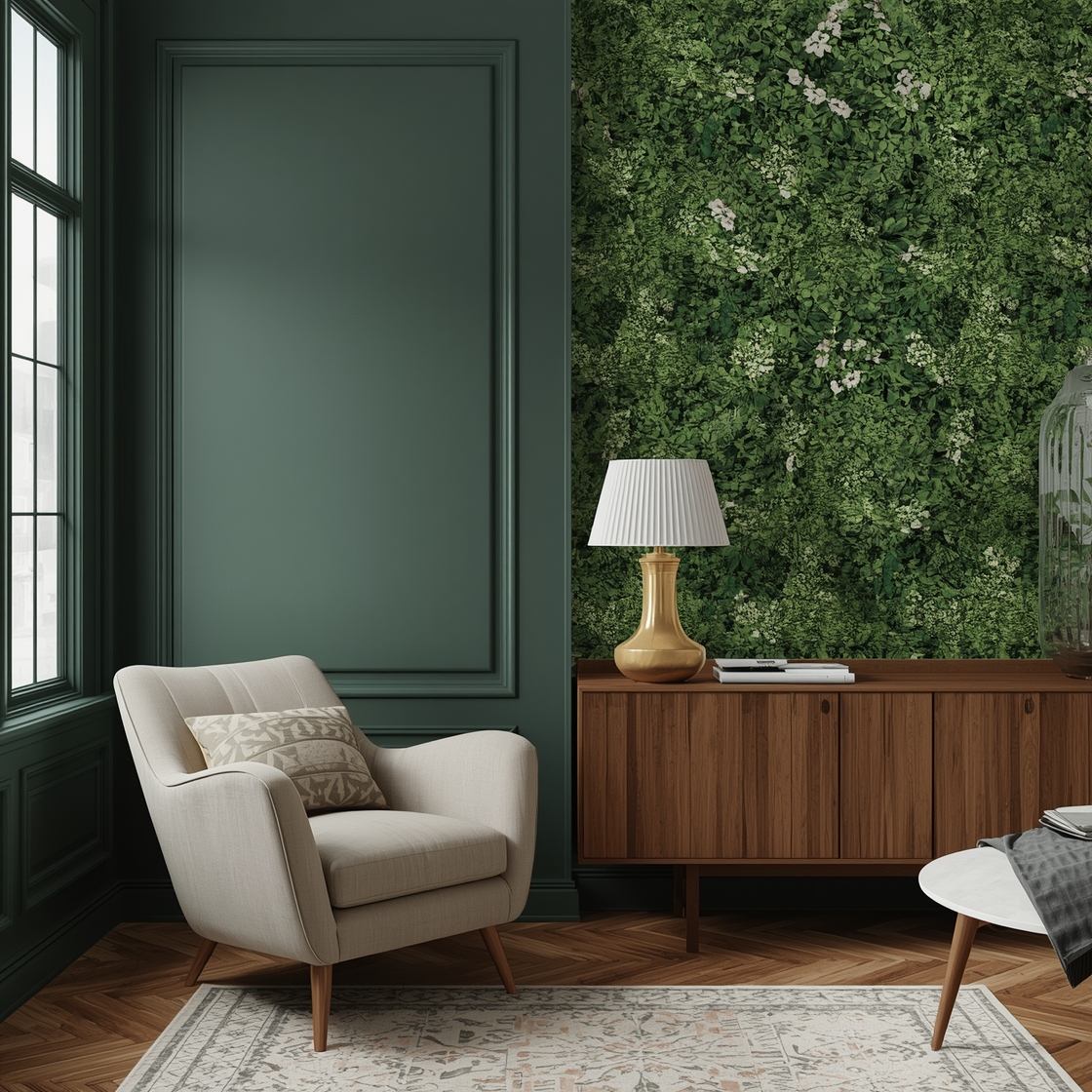 Green Accent Wall Designs
