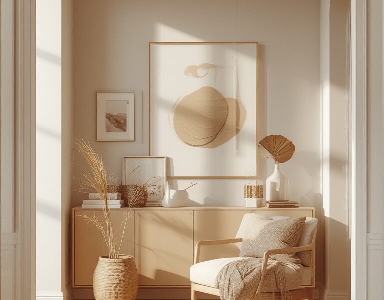 minimalist wall decor