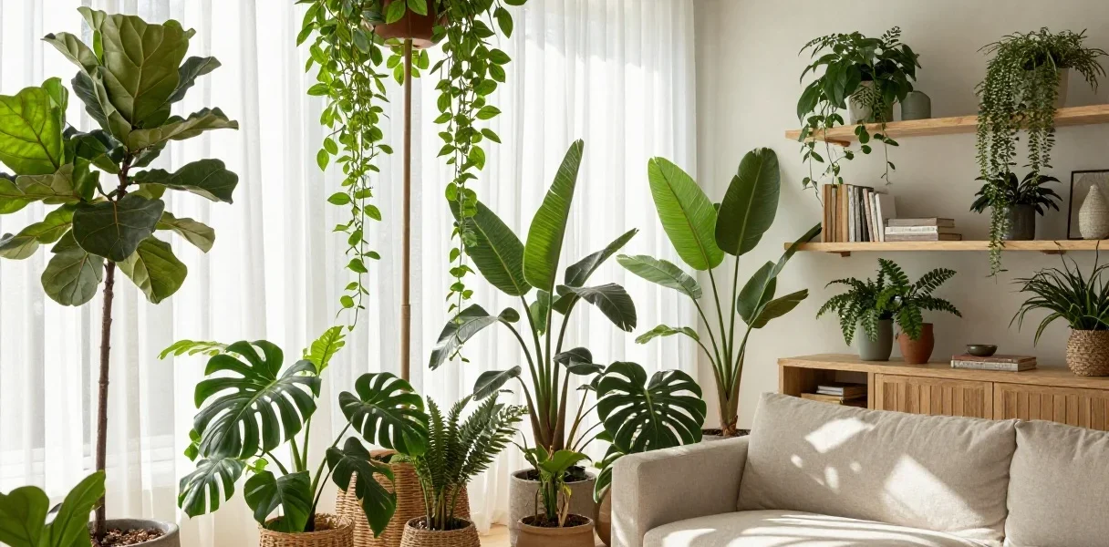 Featured image for: 11 Indoor Plant Room Ideas That Feel Fresh and Lively