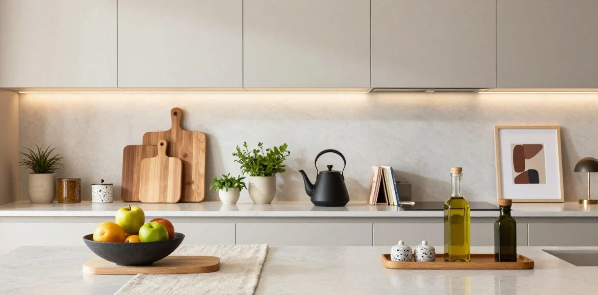 Featured image for: 12 Modern Kitchen Countertop Decor Ideas You Need to Try in 2026